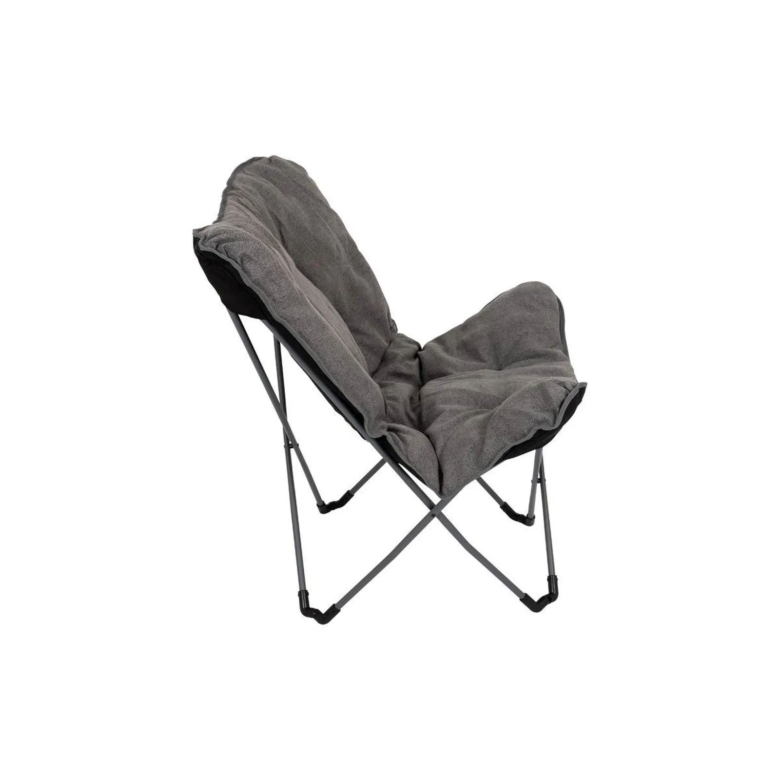 Bo-Camp Urban Collection Butterfly Chair Grainger L Grey