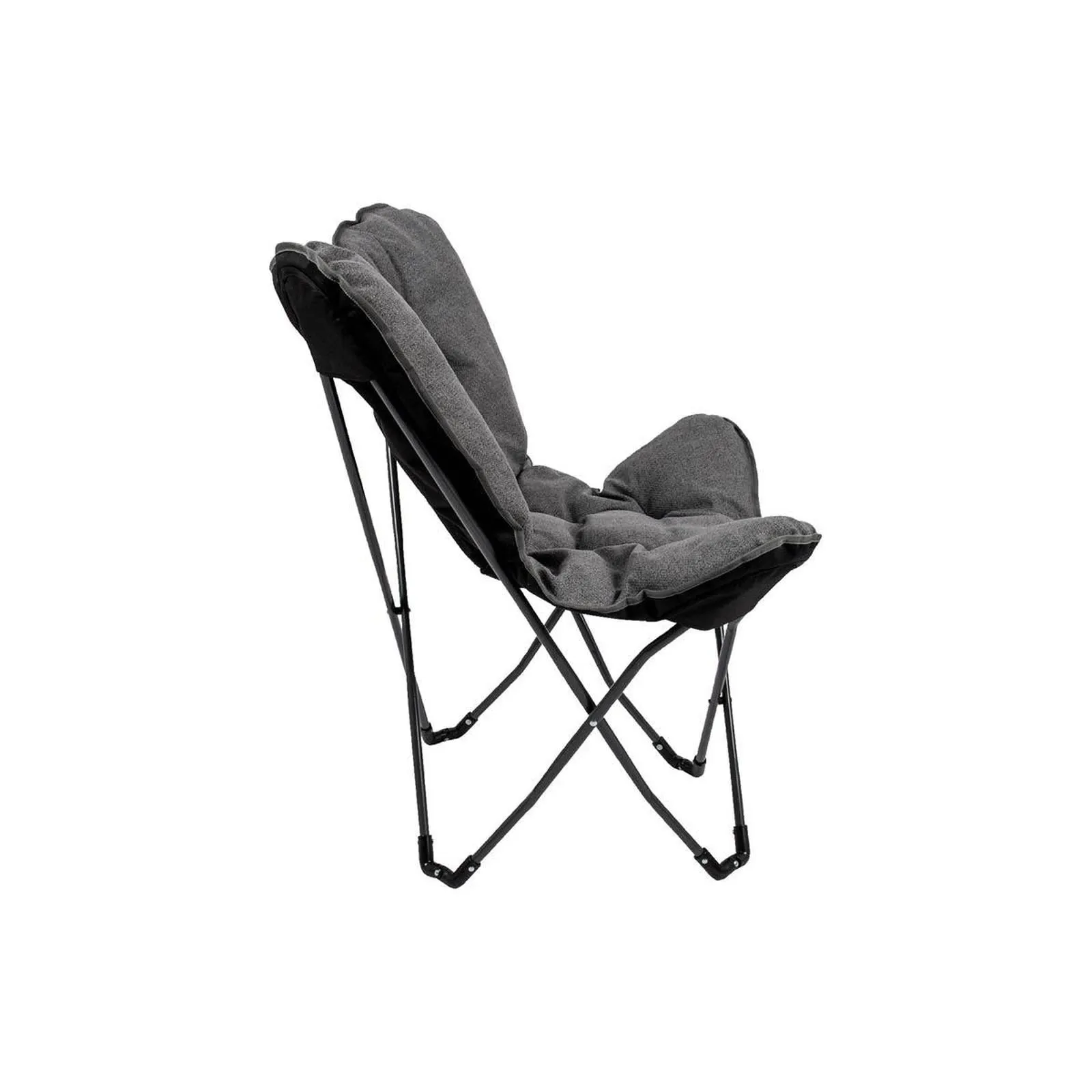 Bo-Camp Urban Collection Butterfly Chair Grainger M Grey