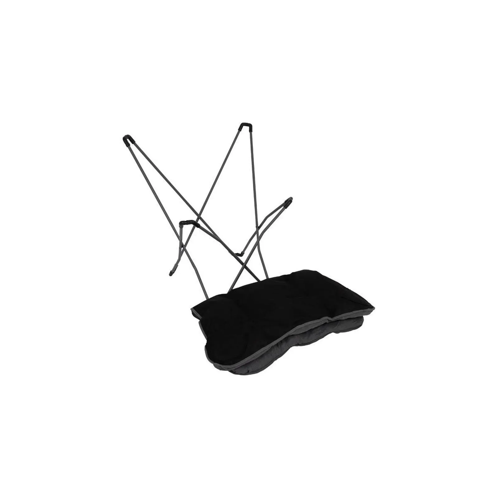 Bo-Camp Urban Collection Butterfly Chair Redbridge L Grey