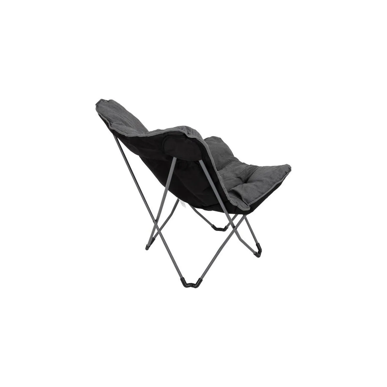 Bo-Camp Urban Collection Butterfly Chair Redbridge L Grey
