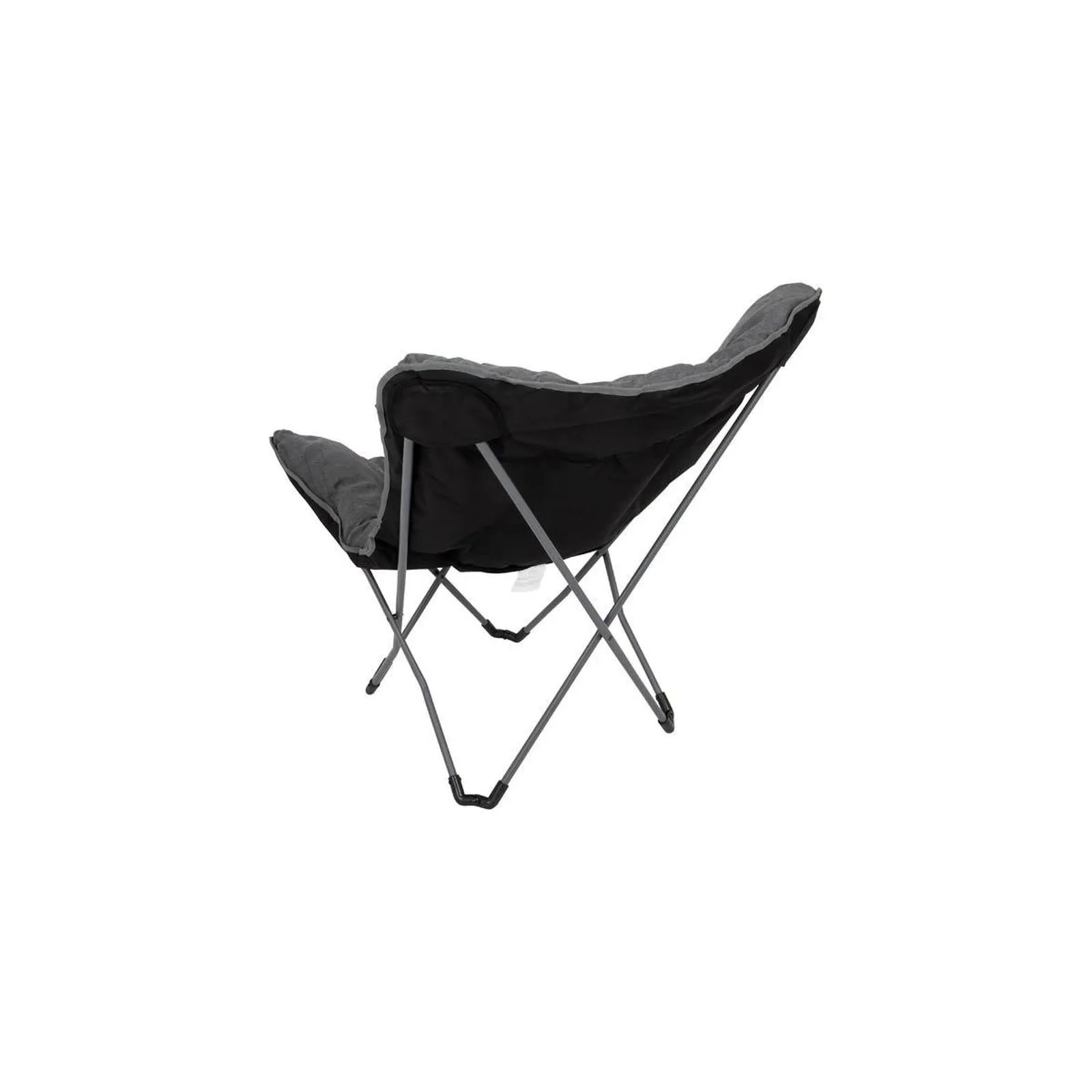 Bo-Camp Urban Collection Butterfly Chair Redbridge L Grey