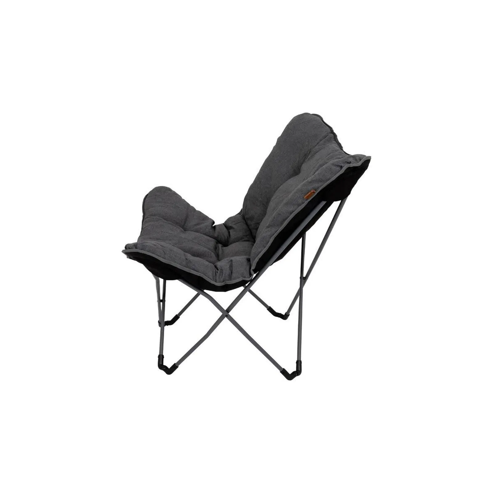 Bo-Camp Urban Collection Butterfly Chair Redbridge L Grey