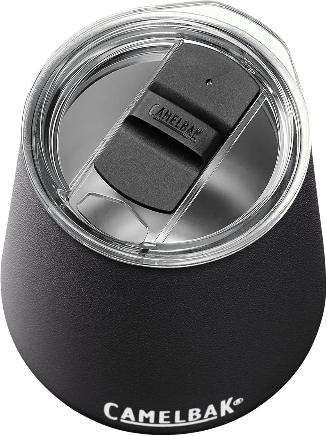 CamelBak Horizon 12oz Wine Tumbler - Insulated Stainless Steel - Tri-Mode Lid - Black