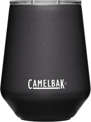 CamelBak Horizon 12oz Wine Tumbler - Insulated Stainless Steel - Tri-Mode Lid - Black