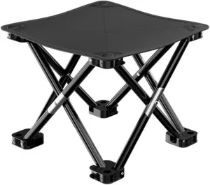 Camping Stool Portable Outdoor Folding S-Tool Pony Lightable Camping Chair Foldable Folding St-ool for Travel Picnic Camping Fishing Chair Bench STO-ol