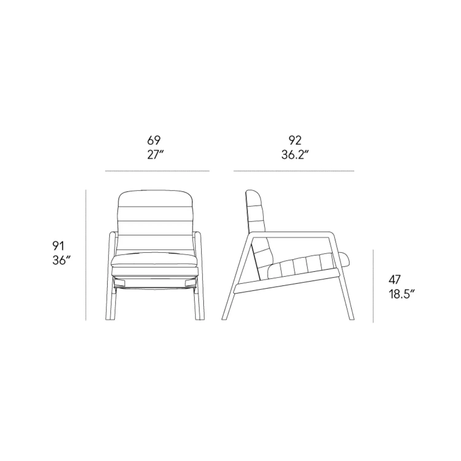 Carnaby Armchair | Retro Elegance & Luxurious Comfort