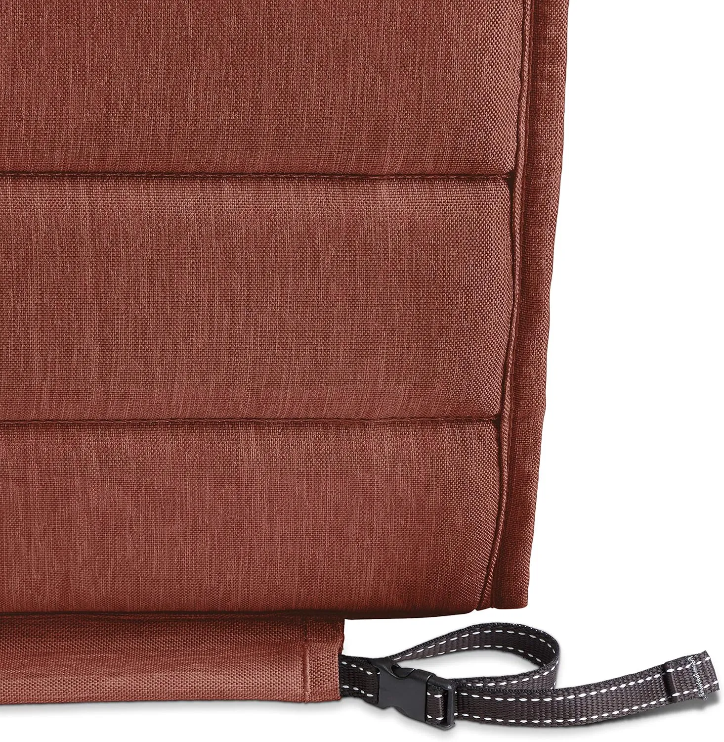Classic Accessories Storigami Water-Resistant 80 x 26 Inch Chaise Lounge Cushion, Heather Henna, Patio Cushion