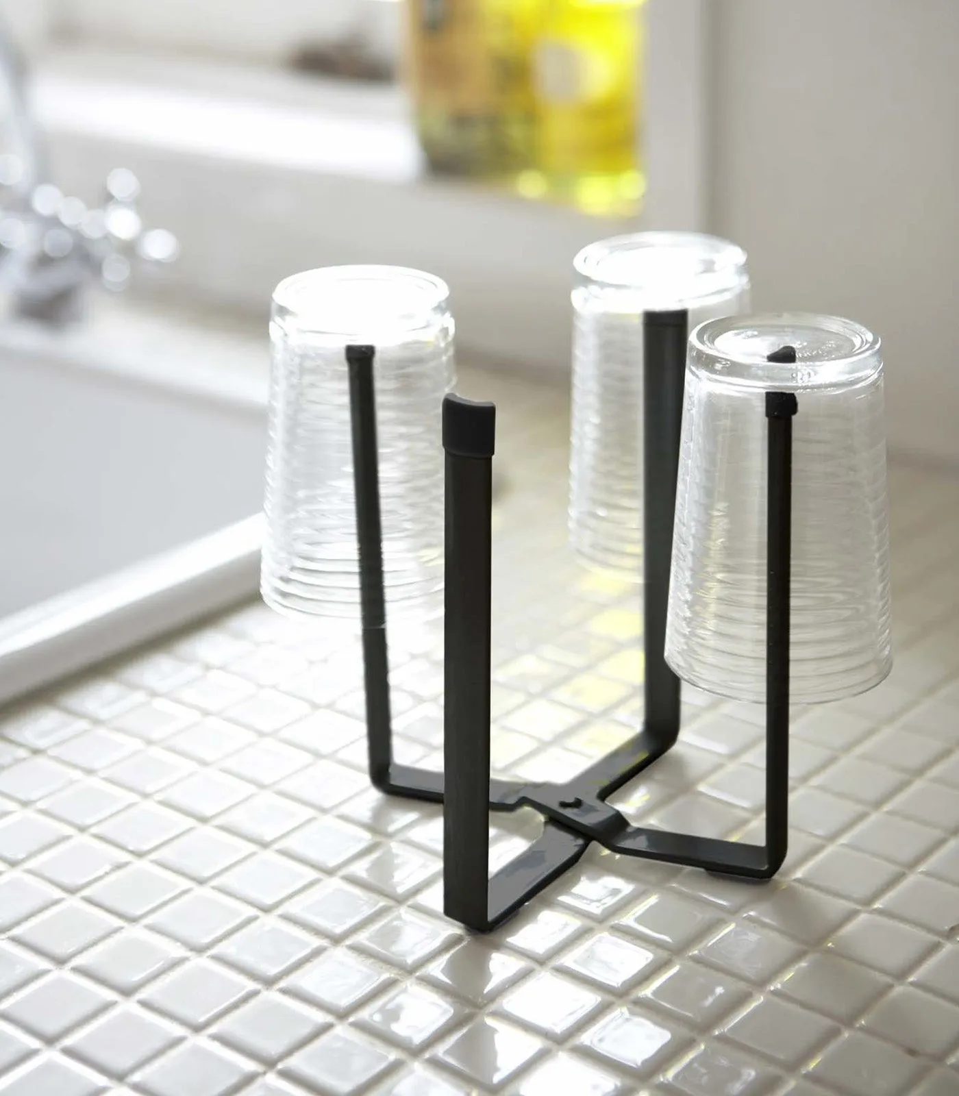 Collapsible Bottle Dryer - Small - Steel from Yamazaki Home
