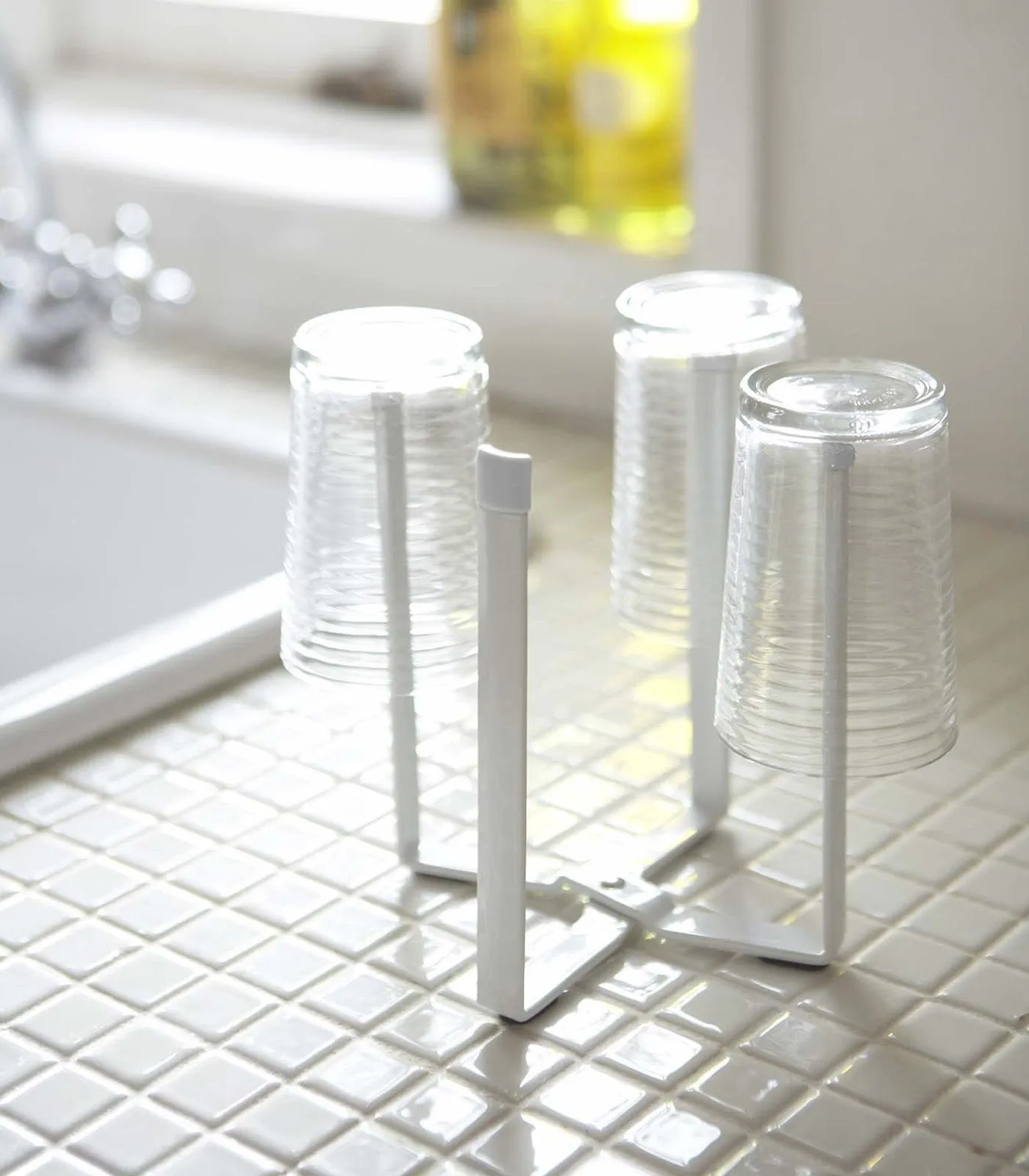 Collapsible Bottle Dryer - Small - Steel from Yamazaki Home
