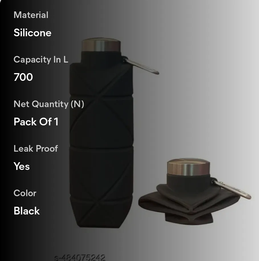 Collapsible water bottle