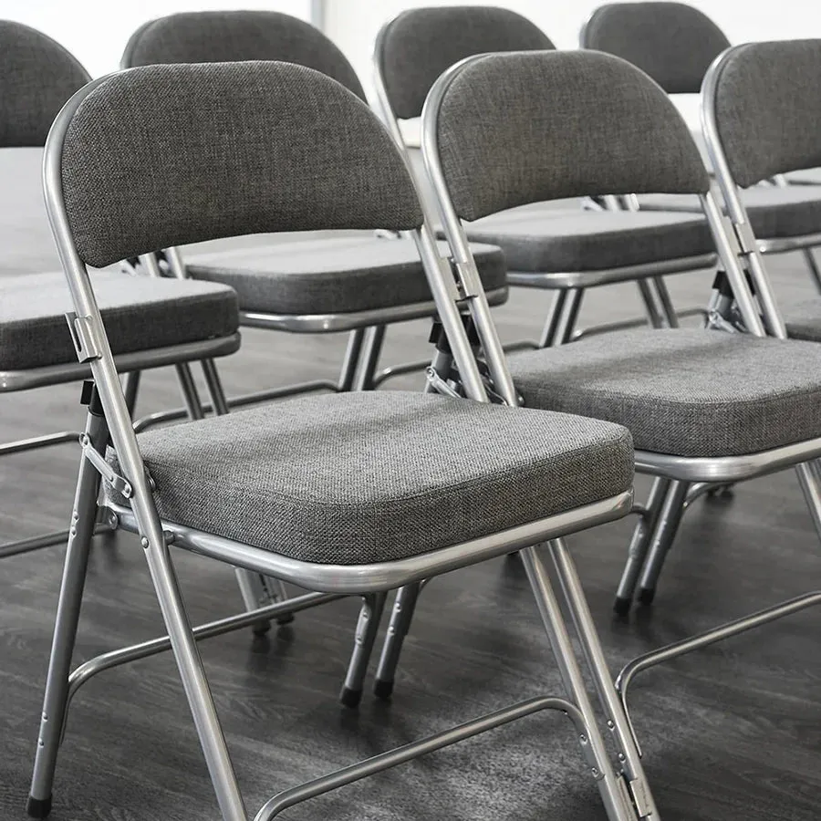 Comfort x30 Deluxe Folding Chairs & Low Trolley