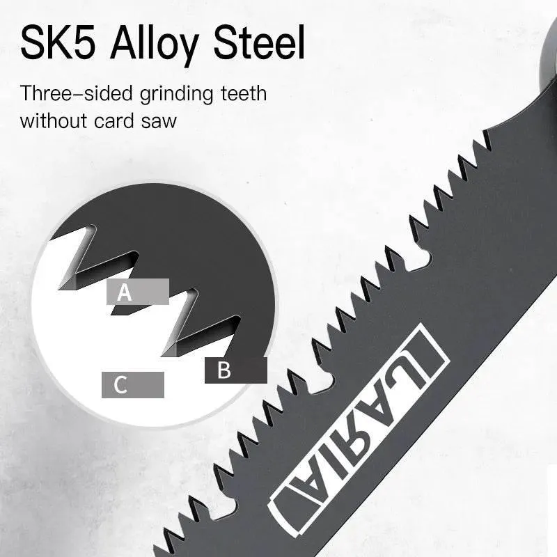 Compact Folding Hand Saw - Portable Camping Woodworking Tool