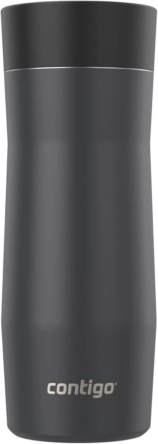 Contigo West Loop 3.0 Thermalock Insulated Travel Mug, 16oz, Matte Black