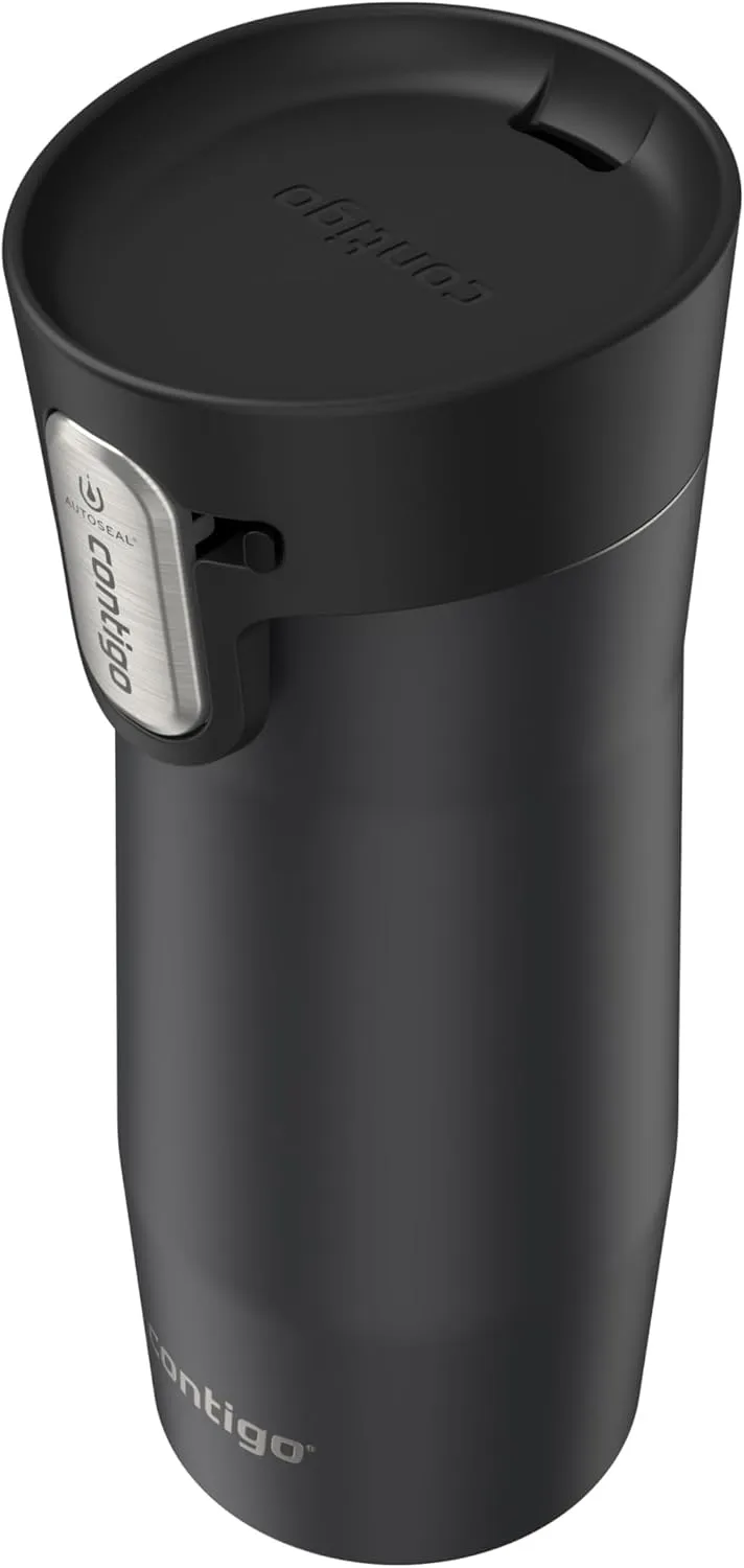 Contigo West Loop 3.0 Thermalock Insulated Travel Mug, 16oz, Matte Black