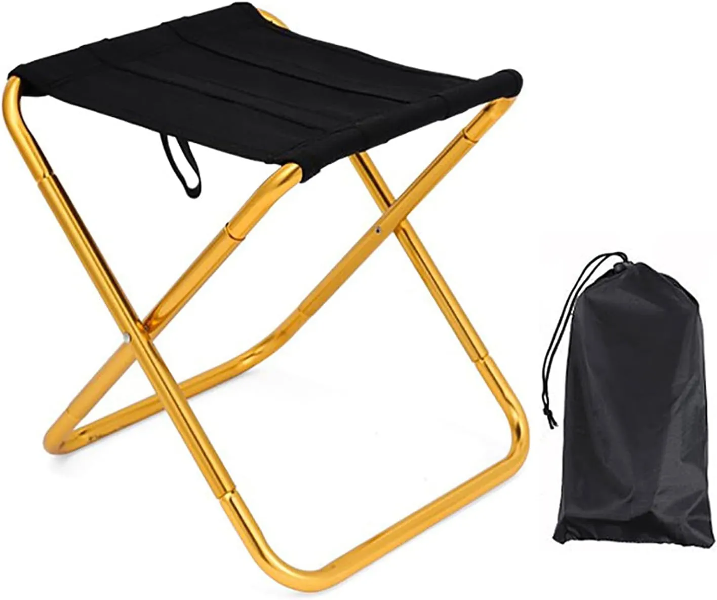 Convenience Folding Stool Little Fishing Chair Light Weights Portable Camping Stool for Hikings and Backpacking