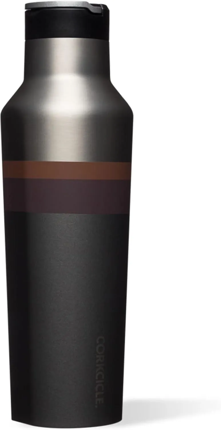 Corkcicle x Star Wars Mandalorian Sport Canteen Insulated Tumbler, 20 oz – Reusable Water Bottle Keeps Beverages Cold for 25 Hours & Hot 12 Hours – Cupholder Friendly Tumbler with Screw-On Cap
