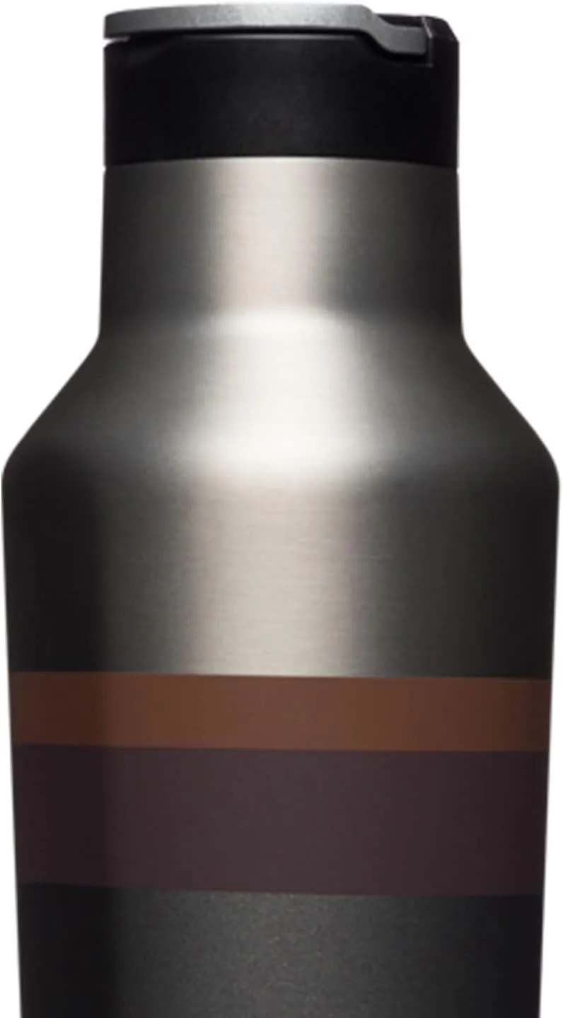 Corkcicle x Star Wars Mandalorian Sport Canteen Insulated Tumbler, 20 oz – Reusable Water Bottle Keeps Beverages Cold for 25 Hours & Hot 12 Hours – Cupholder Friendly Tumbler with Screw-On Cap