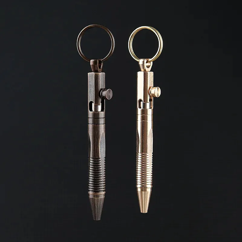 Creative Mini Brass Self-Defense Tactical Pen
