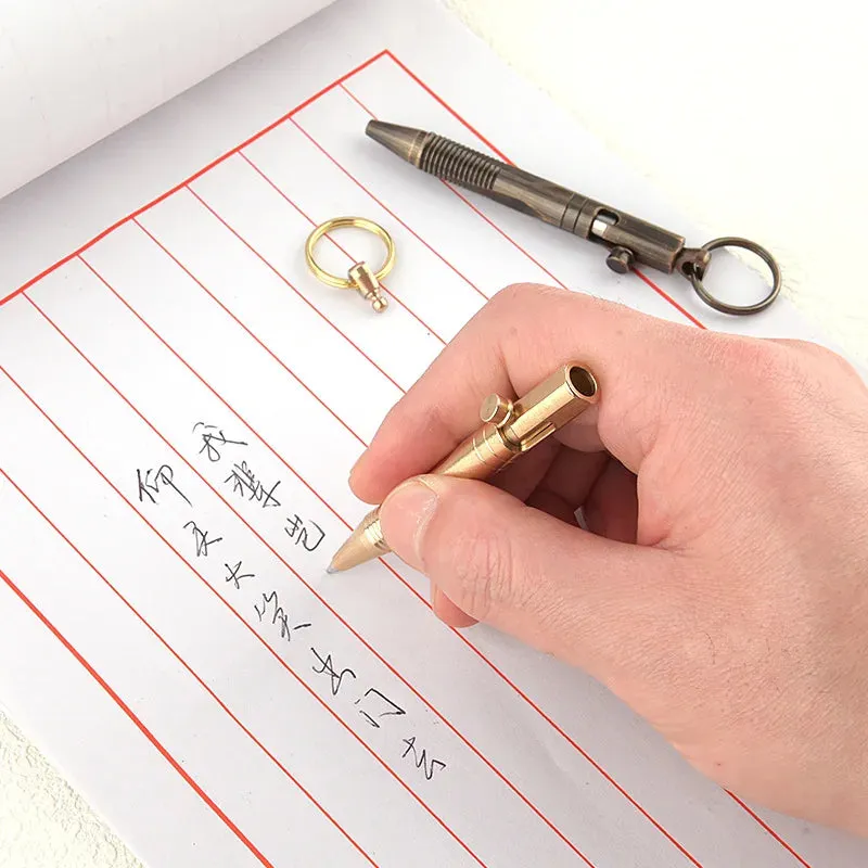 Creative Mini Brass Self-Defense Tactical Pen