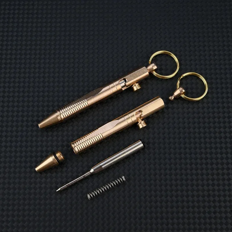 Creative Mini Brass Self-Defense Tactical Pen
