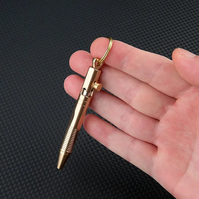 Creative Mini Brass Self-Defense Tactical Pen