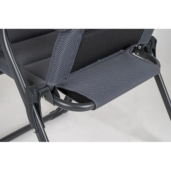 Crespo AP215 Air-Deluxe Adjustable Camping Mesh Chair - Grey