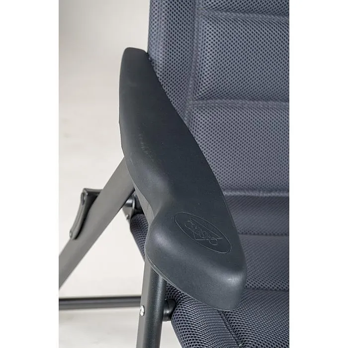 Crespo AP237 Air-Deluxe Compact Reclining Mesh Chair - Grey