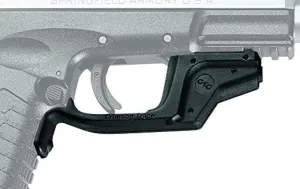 Crimson Trace LG-448 Laserguards with Red Laser, Heavy Duty Construction and Instinctive Activation for Springfield Armory XD and XD(M) Pistols, Defensive Shooting and Competition