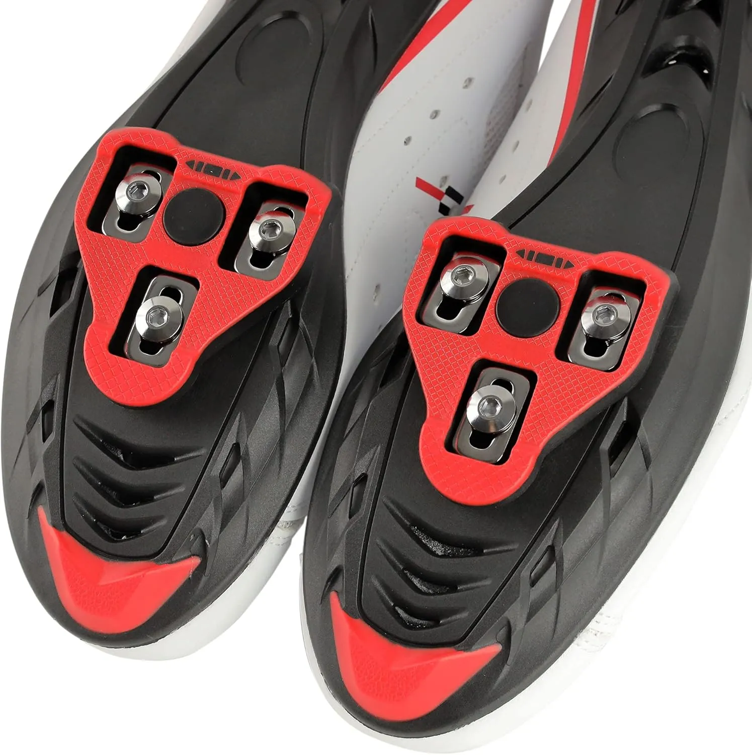 CyclingDeal Bicycle Road Bike Universal Cleat Mount Men's Cycling Shoes with 9-Degree Floating Look ARC Delta Compatible Cleats Compatible with Peloton Indoor Bikes Pedals