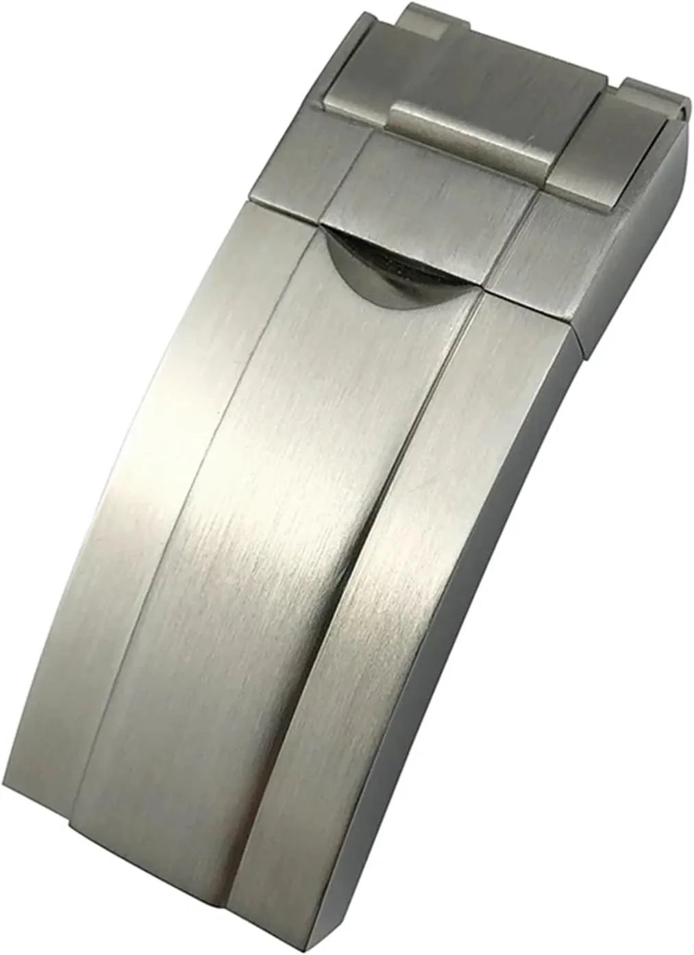 DASEB Stainless Steel Folding Buckle Glide Lock For Rolex Submariner Oysterflex Daytona GMT Watch Band Strap Deployment Clasp