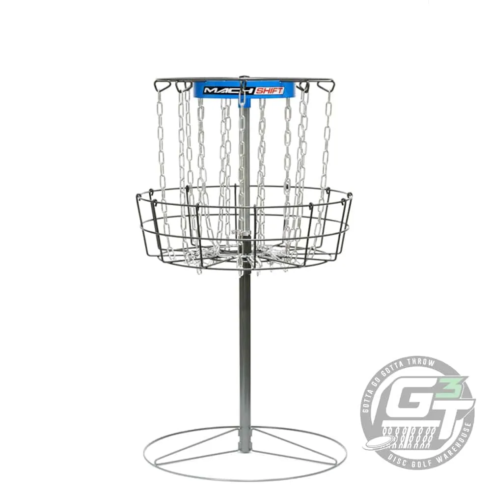 DGA Mach Shift 3-in-1 16-Chain Portable Disc Golf Practice Basket