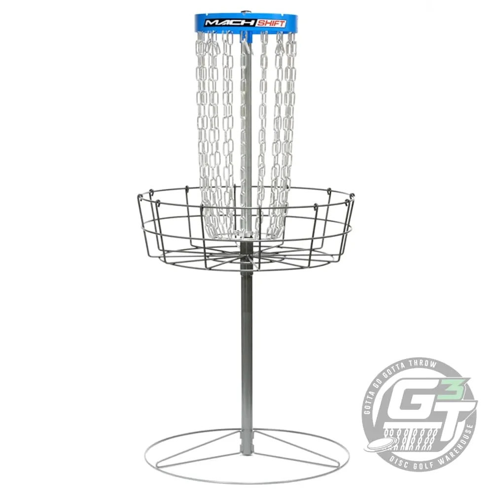 DGA Mach Shift 3-in-1 16-Chain Portable Disc Golf Practice Basket