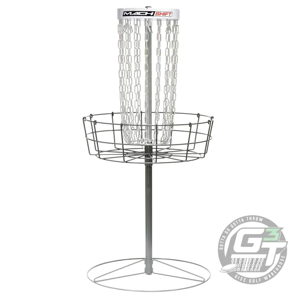 DGA Mach Shift 3-in-1 16-Chain Portable Disc Golf Practice Basket