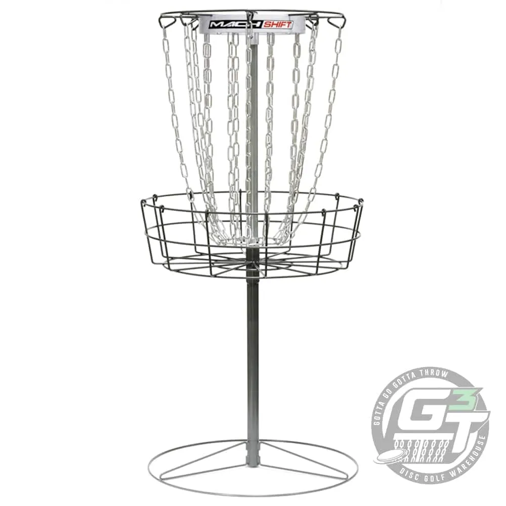 DGA Mach Shift 3-in-1 16-Chain Portable Disc Golf Practice Basket