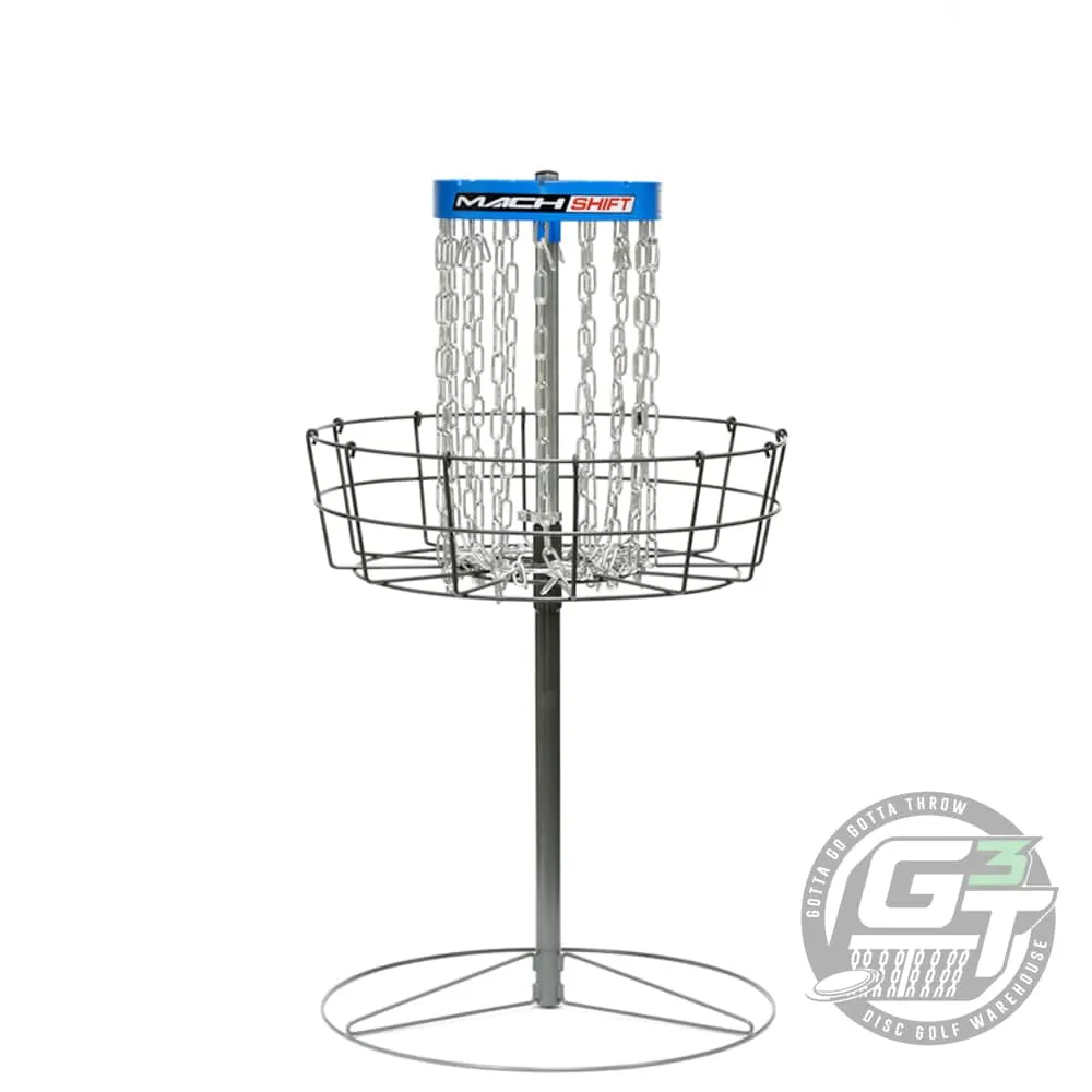 DGA Mach Shift 3-in-1 16-Chain Portable Disc Golf Practice Basket