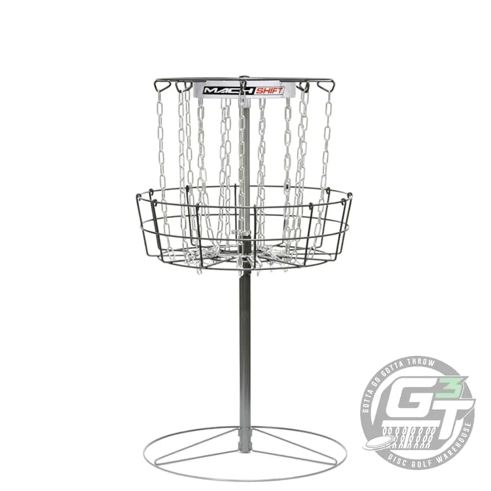 DGA Mach Shift 3-in-1 16-Chain Portable Disc Golf Practice Basket