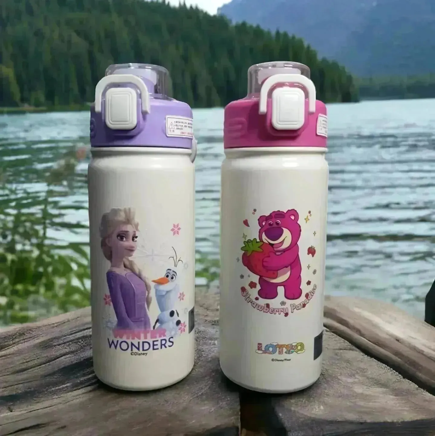 Disney Magical Character Water Bottles (500 ml)