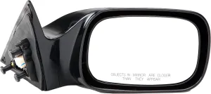 Dorman 955-1776 Passenger Side Power Door Mirror - Heated / Folding Compatible with Select Toyota Models, Black
