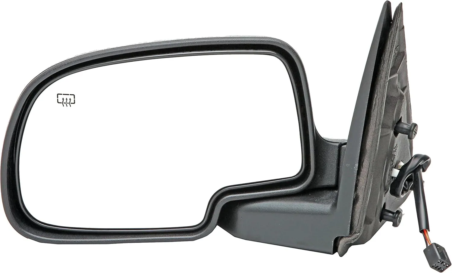 Dorman 955-1803 Driver Side Power Door Mirror - Heated / Folding Compatible with Select Cadillac / Chevrolet / GMC Models, Black