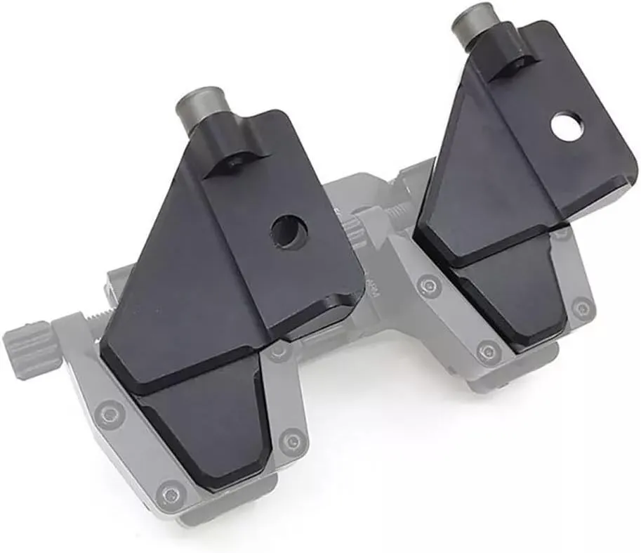 Dual Binocular Bridge Night Vision NVG Mount   AN/PVS-14 J Arm Dovetail Adapter,CNC Aluminum Bridge Arm Assembly,Black