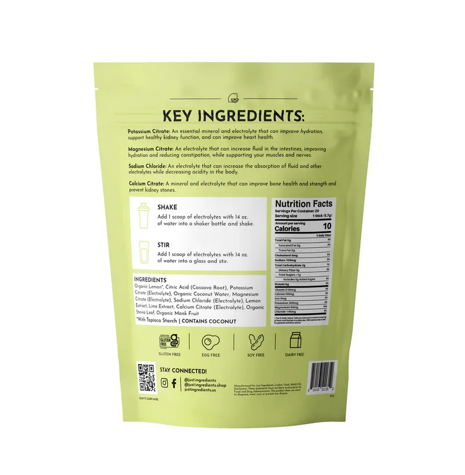 Electrolytes - Lemon Lime