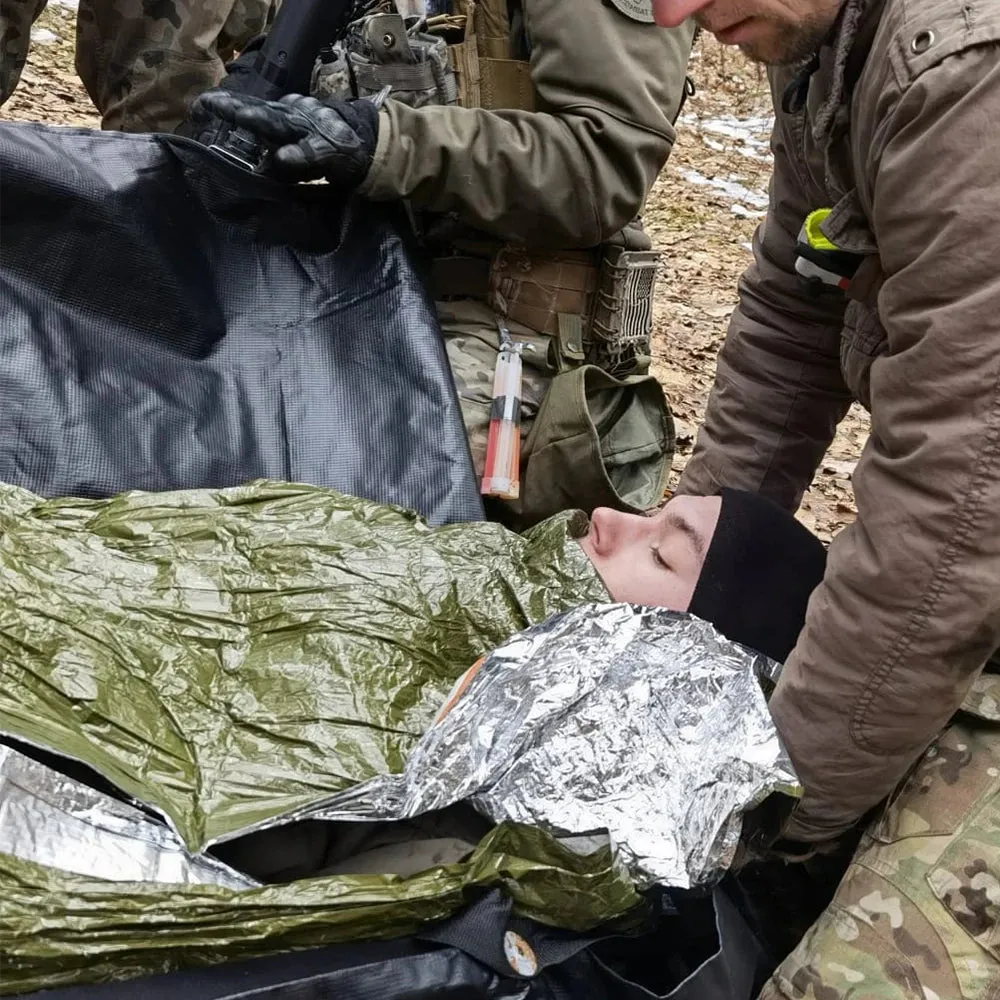 Emergency Blankets -Space Blanket Survival kit Camping Blanket. Perfect for Outdoor, Hiking, Survival, Marathons or First Aid