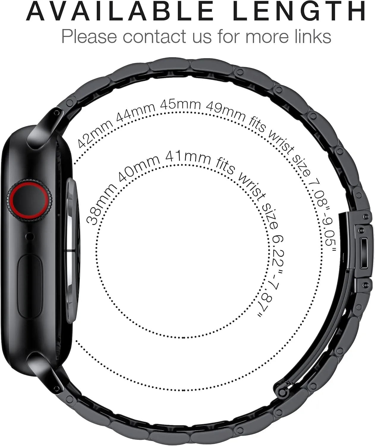 EPULY Metal Band Compatible with Apple Watch Band 49mm 46mm 45mm 44mm 42mm 41mm 40mm 38mm Men & Women, Business Stainless Steel Strap for iWatch Bands Ultra 2, SE, Ultra Series 9 8 7 6 5 4 3 2 1
