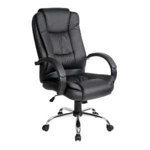 Executive PU Leather Office Chair - Black