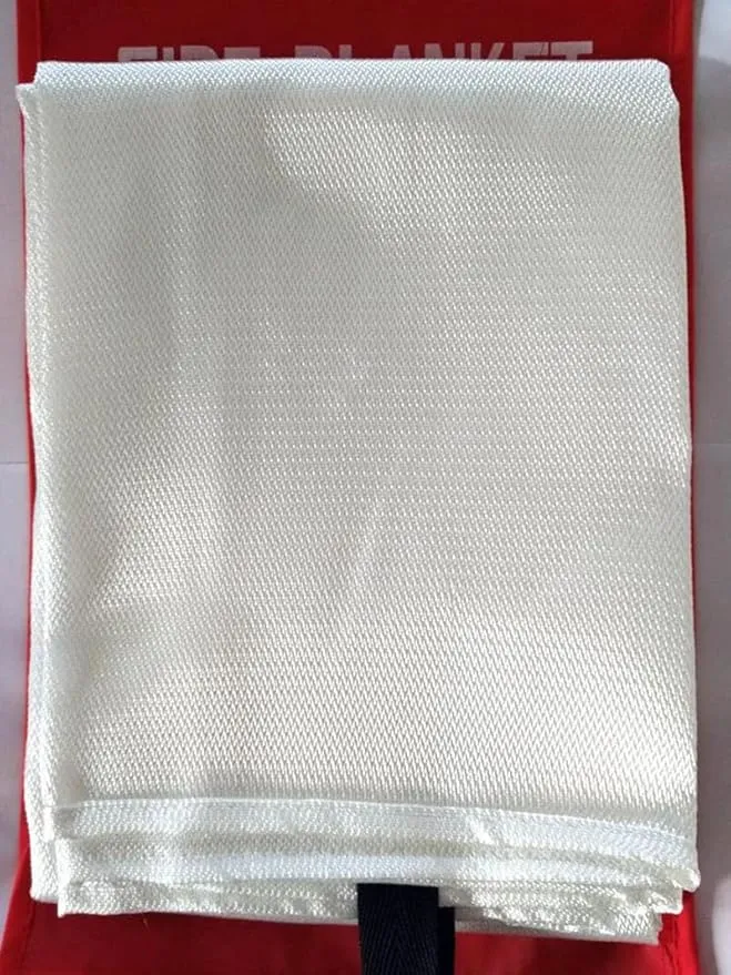 Fire Blankets for Home and Kitchen, Camping Emergency Blankets, 40 * 40 INCHES Suppression Blanket for Emergency, Survival Safety Cover (2 Pack)