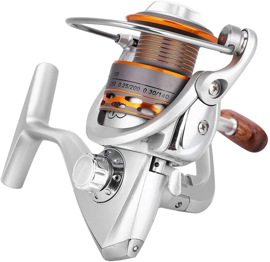 Fishing Reel Tackle,Metal Heavy Duty Lightweight Casting Spinning Salt Freshwater Fishing Reel DX Series Fishing Reel