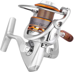 Fishing Reel Tackle,Metal Heavy Duty Lightweight Casting Spinning Salt Freshwater Fishing Reel DX Series Fishing Reel