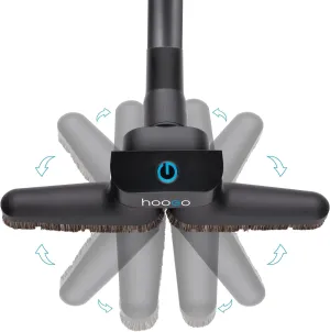 flipflop Canister Vacuum Cleaner Floor Nozzle - Universal Vacuum Attachment 1.37/1.25”, Suitable for all Floor Vacuum Cleaners, Hard Floor Nozzle Accessory with Integrated Furniture Protector