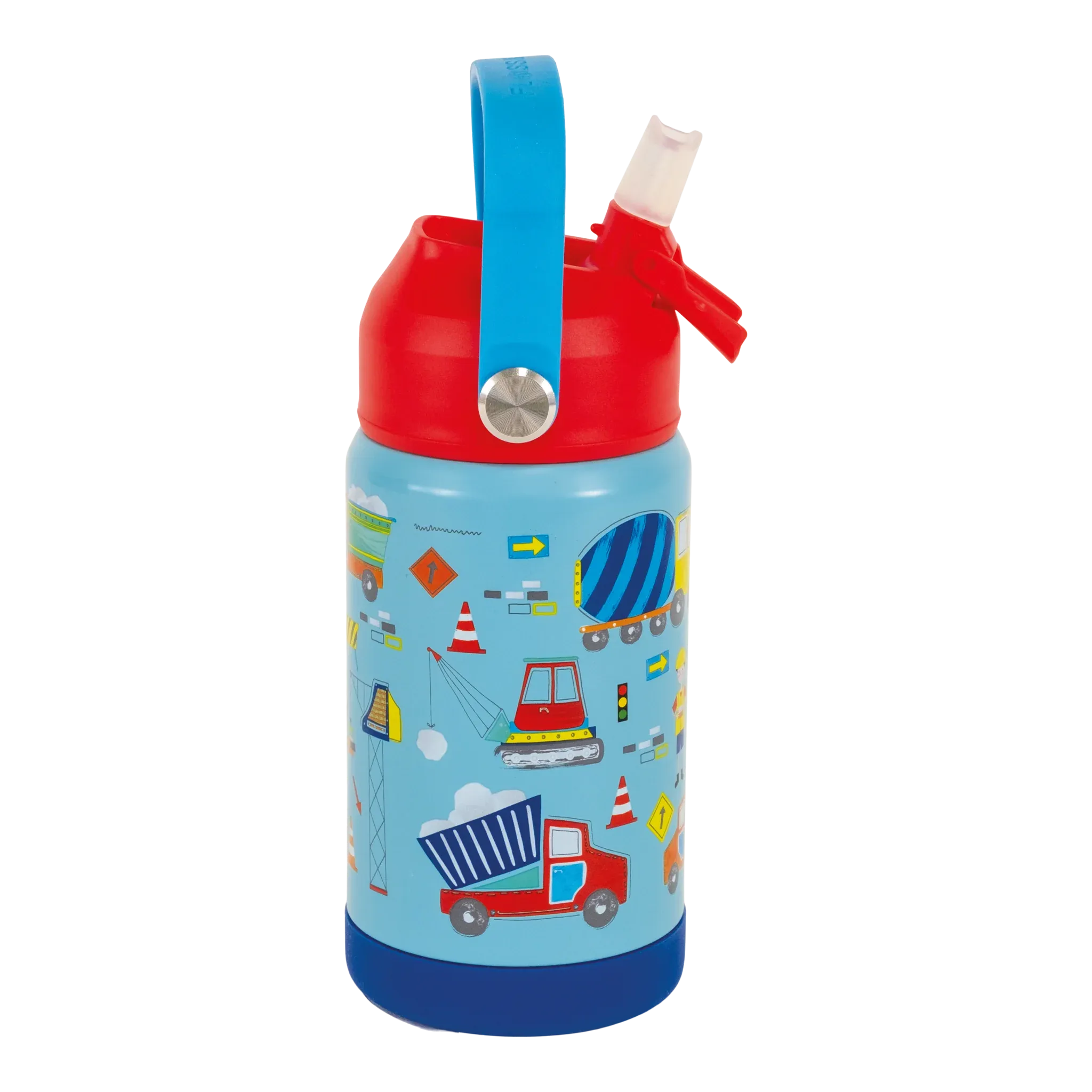Floss & Rock Construction Theme Stainless Steel Children's Drinks / Water Bottle 14.1 fl oz