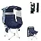 Folding Camping Chairs Canopy Outdoor Sports Portable Beach Chair w/ Canopy